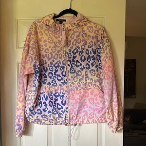 Forever 21 Multicolor Leopard Print Jacket